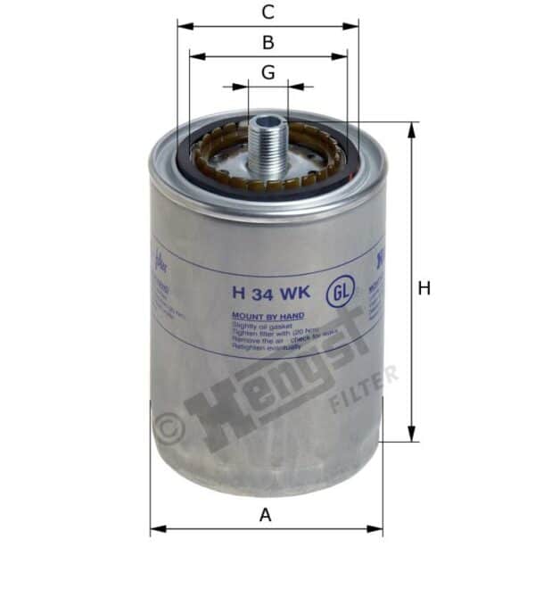 FILTRO DE COMBUSTIBLE