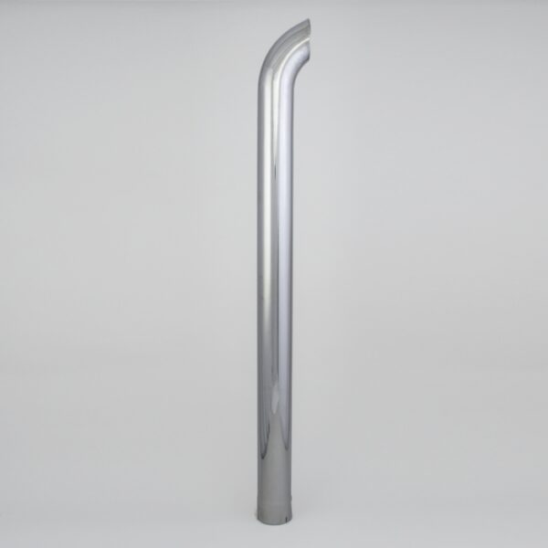 BAJANTE  CURVO 5 PULG DI X 72 PULG CROMO